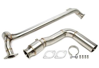Downpipe Βελτίωσης  +20-30HP ΕΧΤΡΑ με καταλυτικό μετατροπέα κατάλληλος για Porsche 718 Boxster/718 Cayman 2.0/2.5l Τύπος 982 +20-30HP Βελτίωσης