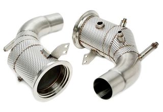 Downpipe Βελτίωσης  +20-30HP ΕΧΤΡΑ με θερμοασπίδα και καταλυτικό μετατροπέα κατάλληλος για Porsche 911 Carrera 3.0l Biturbo (DFI) Τύπος 992 +20-30HP Βελτίωσης