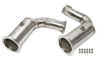 Downpipe Βελτίωσης  +20-30HP ΕΧΤΡΑ με καταλυτικό μετατροπέα κατάλληλος για Porsche Cayenne Turbo τύπου 9YA  +20-30HP Βελτίωσης