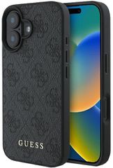 Guess 4G Classic Θήκη Προστασίας για Apple iPhone 16 Plus - Μαύρο