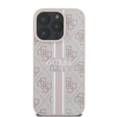 Guess Back Cover Πλαστικό / Δερμάτινο για iPhone 16 Pro - Ροζ