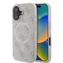 Guess 4g Back Cover για iPhone 16 Plus - Ροζ