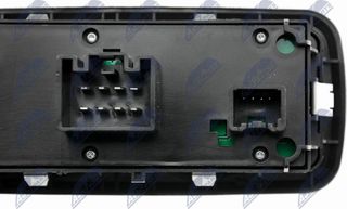 Carro Διακόπτης ΠΑΡΑΘΥΡΩΝ Εμπρός (Τετραπλός) (19PIN) κατάλληλο για FORD FIESTA 2008-2013 (CB1/JHJD) / 8A6T14A132CC - Αριστερό - 1 Τεμ