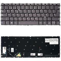 Teclado Español para Portátil - Spanish Laptop Keyboard για Lenovo 13w Yoga Gen 2 82YR 82YS 5M11P77468 5M11P77471 5M11P77420 5M11P77423 5M11P77425 5M11P77427 5M11P87859 ES No Frame Backlight Gray ( Κω