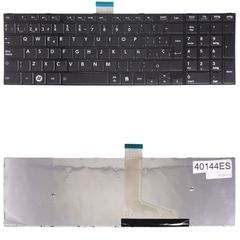 Teclado Español para Portátil - Spanish Laptop Keyboard για Toshiba Satellite C50-A C55-A C55D-A C55T-A C55DT-A C50D-A V143026CS1 MP-11B53US-930B 9Z.N7TSV.801 V143026CK1 ES Black ( Κωδ.40144ES )
