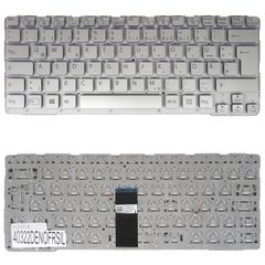 Deutsche Tastatur für Laptop - German Laptop Keyboard για Sony Vaio SVE14A SVE14 SVS14 SVE14A2M1R 149114711US 9Z.N6BBF.R01 149009951LA 149118711ES 149113211CH DE Nο Frame Silver ( Κωδ.40322DENOFRSIL )