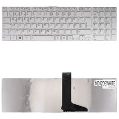 Deutsche Tastatur für Laptop - German Laptop Keyboard για Toshiba Satellite C850 C855 C855D L850 L850D L855 L855D NSK-TV1SU 6037B0068102 0KN0-ZW3GE23 9Z.N7USU.B0G DE White ( Κωδ.40012DEWHITE )