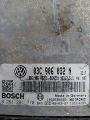 ΕΓΚΕΦΑΛΟΣ AUDI SEAT SKODA VOLKSWAGEN GOLF 5 1400cc TSI 0261201770 03C906032N MED17.5.1