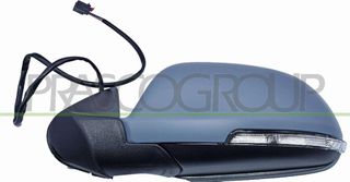 Carro Καπάκι Καθρέφτη Βαφόμενο (LANE ASSIST) -2010 κατάλληλο για AUDI Q3 2011-2014 (8UB/8UG) / 8T0857527D GRU - Αριστερό - 1 Τεμ