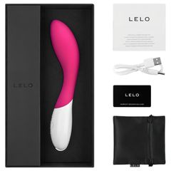 Lelo Mona Wave Vibrator Deep G-Spot Cherry-thumb-2