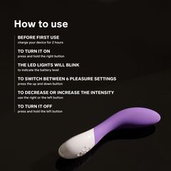 Lelo Mona Wave Vibrator Deep G-Spot Purple-thumb-2