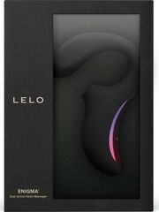 Lelo Enigma Dual Stimulation Sonic Massager Deep Black-thumb-3