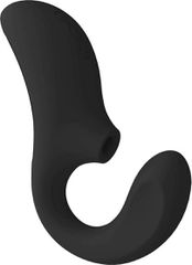 Lelo Enigma Dual Stimulation Sonic Massager Deep Black-thumb-2