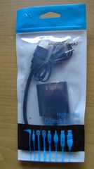 Μετατροπέας HDMI σε VGA Powertech καινούργιος με έξοδο ήχου