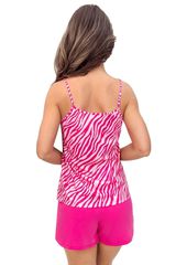 Βαμβακερή Πιτζάμα Zebra Top-thumb-1