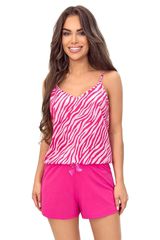 Βαμβακερή Πιτζάμα Zebra Top