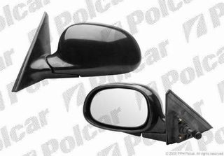 Carro ΚαθρέφτηΣ Μηχανικός (CONVEX GLASS) κατάλληλο για HONDA CIVIC SEDAN 1992-1996 (EG/EH) / 76200SR4G05 - Δεξί - 1 Τεμ
