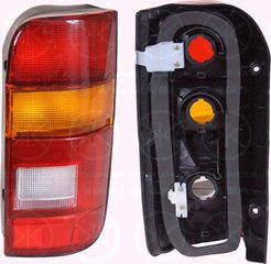 Carro Φανάρι Πίσω (Ε) (DEPO) κατάλληλο για TOYOTA HI-ACE 1989-1992 (RZH 112/LH) / 81550-26080 - Δεξί - 1 Τεμ