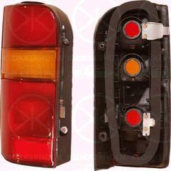 Carro Φανάρι Πίσω (Ε) (DEPO) κατάλληλο για TOYOTA HI-ACE 1992-2006 (RZH 113/LH) / 81560-26090 - Αριστερό - 1 Τεμ