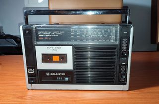 Vintage Gold Star TCR-444 Ραδιόφωνο-Κασετόφωνο, Ρετρό 80s, Συλλεκτικό