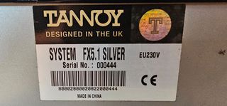 TANNOY FX 5.1 ACTIVE SUBWOOFER 8''-thumb-6