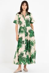Philosophy Voile Print Short Sleeve Dress DR22865