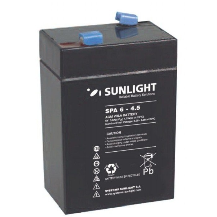 Sunlight Μολύβδου 6V 4.5A 16070