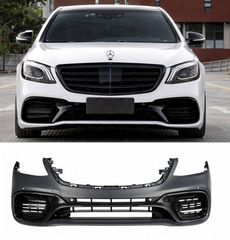 Μπροστινός Προφυλακτήρας Για Mercedes-Benz S-Class W222 Facelift 17-20 Amg S63 Look Black Edition