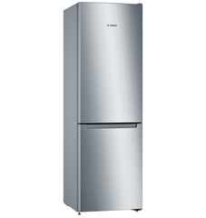 Ψυγειοκαταψύκτης Bosch Serie 2 KGN36NLEA 305lt E Full No Frost Υ186xΠ60xΒ66cm Inox