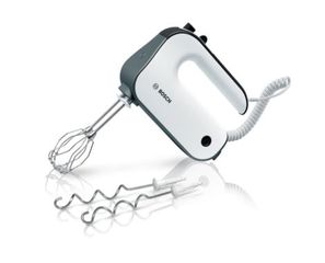 Bosch MFQ49300 Μίξερ χειρός 850 W , Ανοξείδωτο ατσάλι, Λευκό