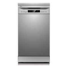 Πλυντήριο Πιάτων Ελεύθερο Midea MFD45S200X.2-ES για 10 Σερβίτσια 44.8cm με Wi-Fi Inox