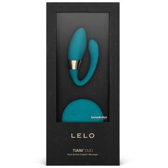 Lelo Tiani Duo Couples Massager Blue-thumb-2