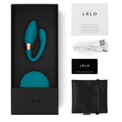 Lelo Tiani Duo Couples Massager Blue-thumb-3