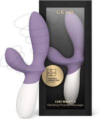 Lelo Loki Wave 2 Prostate Massager - Purple-thumb-4