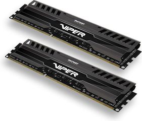 Patriot Viper 3 16GB DDR3 RAM με 2 Modules (2x8GB) και Ταχύτητα 1600 για Desktop (PV316G160C9K)