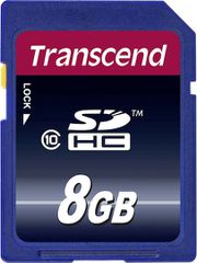 Transcend Premium 200x SDHC 8GB Class 10