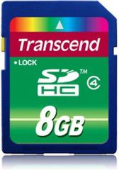 Transcend SDHC 8GB Class 4 Default Speed