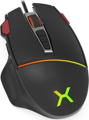 Krux Fuze Pro RGB Gaming Ποντίκι 12000 DPI Μαύρο