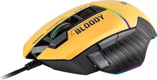 A4Tech Bloody W95MAX RGB Gaming Ποντίκι 12000 DPI Lime