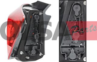 Carro Φανάρι Πίσω Έξω (Ε) (DEPO) κατάλληλο για BMW X1 2013-2015 (E84) / 63212992478 - Δεξί - 1 Τεμ