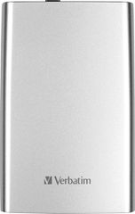 Verbatim Store 'n' Go USB 3.0 Εξωτερικός HDD 1TB 2.5" Ασημί