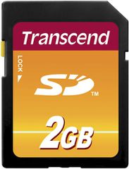 Transcend TS2GSDC κάρτα μνήμης 2 GB SD MLC
