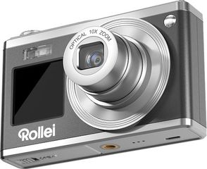 Rollei Compactline 10x Compact Φωτογραφική Μηχανή 20MP Ζουμ 10x 2.8" Μαύρη