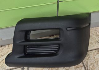 Mitsubishi L200 1997-2001 άκρο προφυλακτήρα εμπρός αριστερό μαύρο