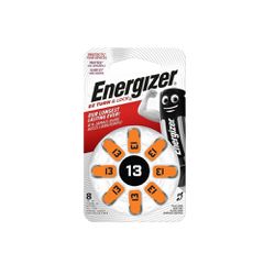 Μπαταρίες Ακουστικών Βαρηκοΐας Energizer 13 1.5V Τεμ. 8