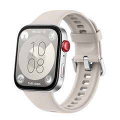 Huawei Watch Fit 3 Aluminium 43mm Αδιάβροχο με Παλμογράφο (Λευκό)