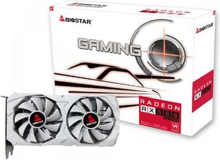 Biostar Radeon RX 580 8GB GDDR5 Gaming 2048sp White Κάρτα Γραφικών