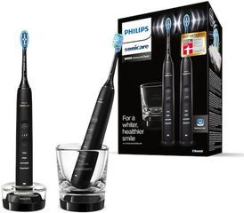 Philips Sonicare DiamondClean 9000 Ηλεκτρική Οδοντόβουρτσα με Χρονομετρητή και Αισθητήρα Πίεσης Μαύρη