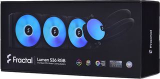 Fractal Design Lumen S36 RGB V2 Υδρόψυξη Επεξεργαστή Τριπλού Ανεμιστήρα 120mm για Socket AM4/AM5/1700/1200/115x