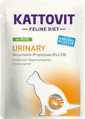 Kattovit Urinary Υγρή Τροφή για Ενήλικες Γάτες σε Φακελάκι με Γαλοπούλα 85gr 77227